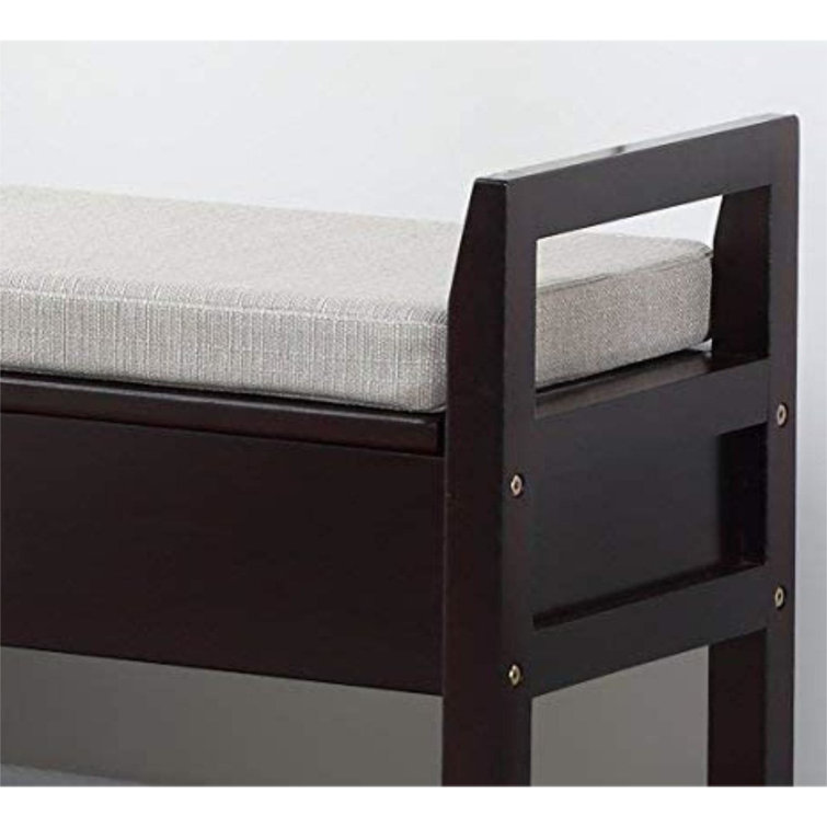 Red Barrel Studio® Debroha Wood FlipTop Storage Bench Wayfair